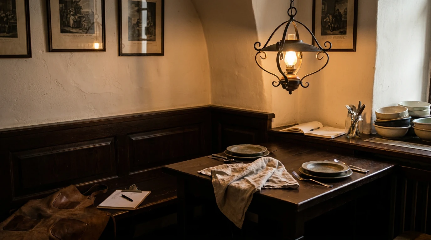 Stůl v restauraci (ilustrační foto)